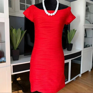 Derek Heart Bandage Bodycon Dress
